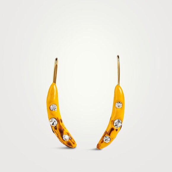 BNWT SS22 MARNI BANANA DROP EARRINGS - Picture 1 of 3
